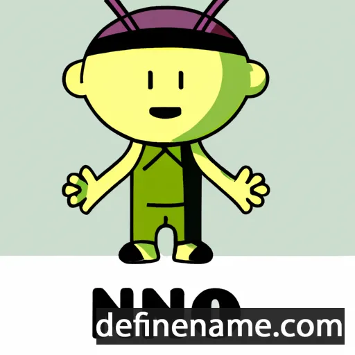 cartoon of the name Nijino