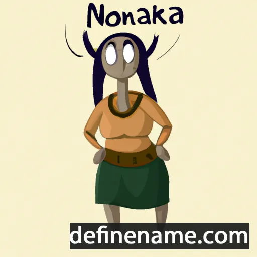 cartoon of the name Nikanoras