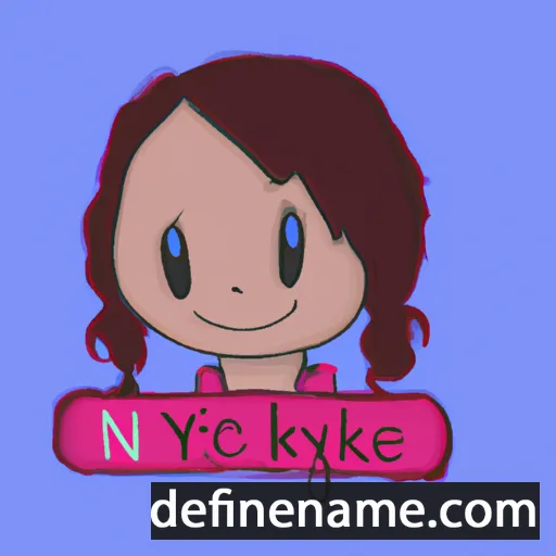 Nikaylee cartoon