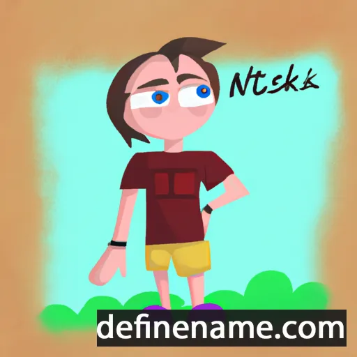 Nikétás cartoon