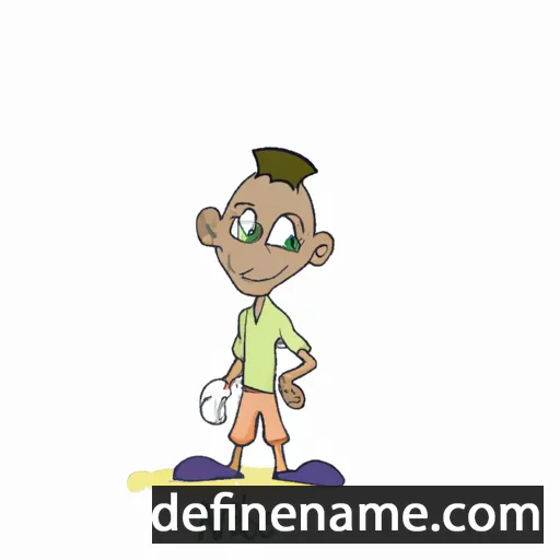 cartoon of the name Nikele