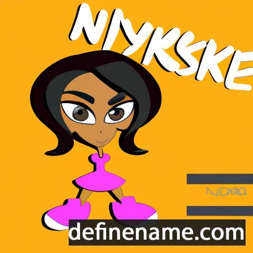 Nikeysha cartoon