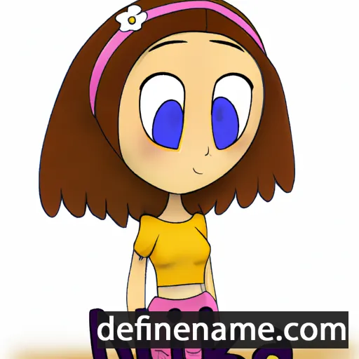 cartoon of the name Nikla