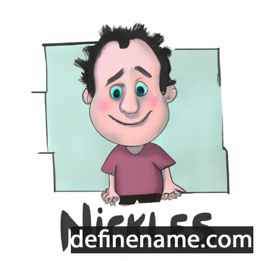 cartoon of the name Nikolaes