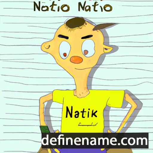 cartoon of the name Nikostrat