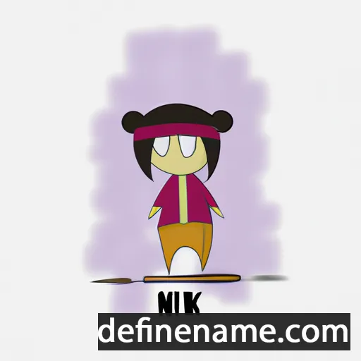 cartoon of the name Niku