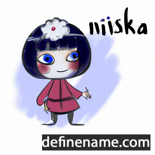 cartoon of the name Nikushka