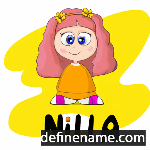 cartoon of the name Nilla