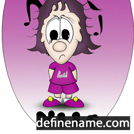 cartoon of the name Nille