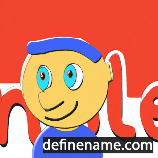 cartoon of the name Nille