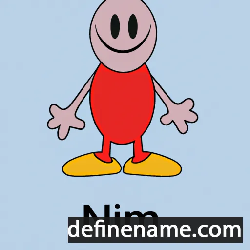 cartoon of the name Nim