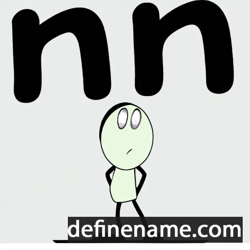 cartoon of the name Nim