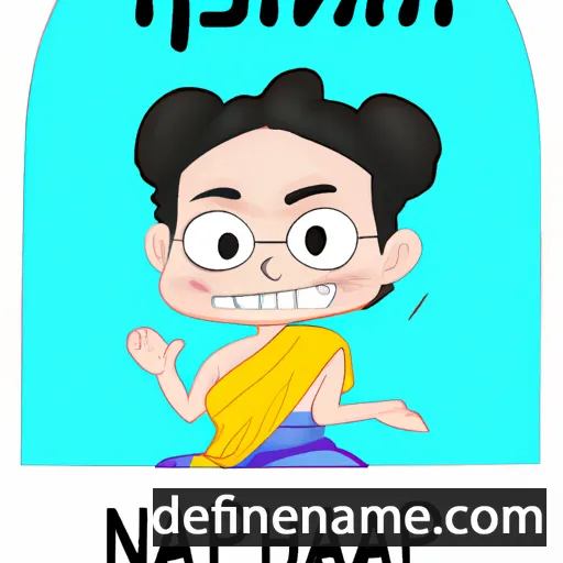 cartoon of the name Nimaathap