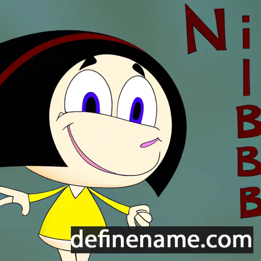 cartoon of the name Nimboli