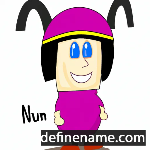 cartoon of the name Nimmur