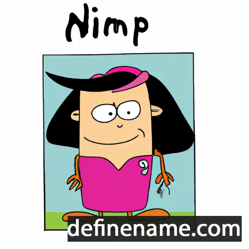 cartoon of the name Nimpfa