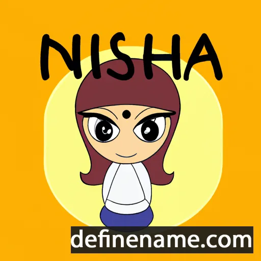 cartoon of the name Ninasisa