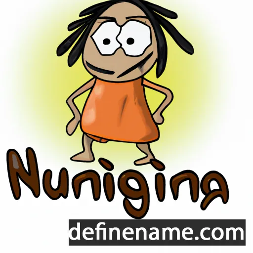 cartoon of the name Nindumgul