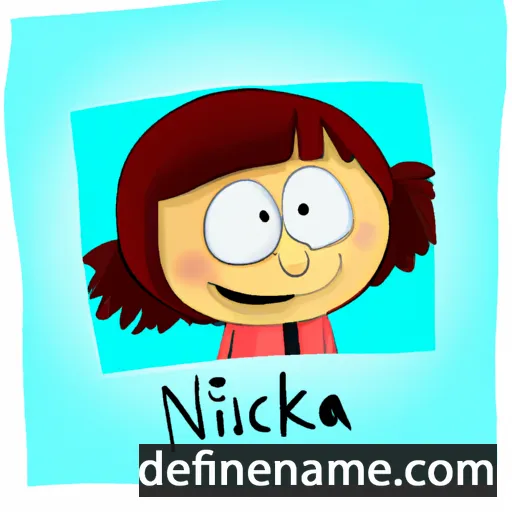 cartoon of the name Nineczka