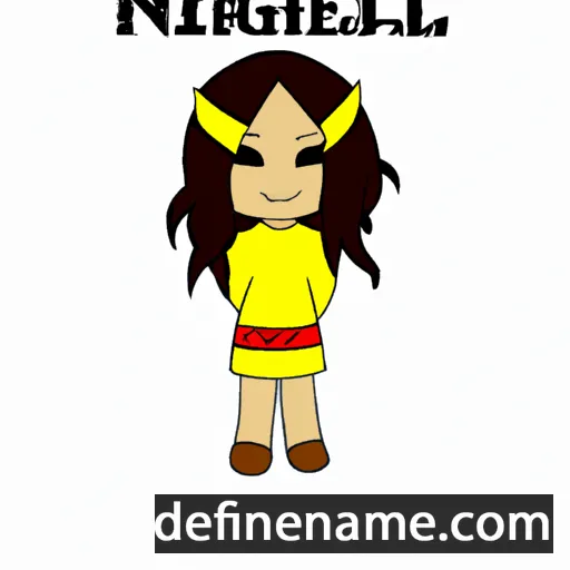 cartoon of the name Ninegal