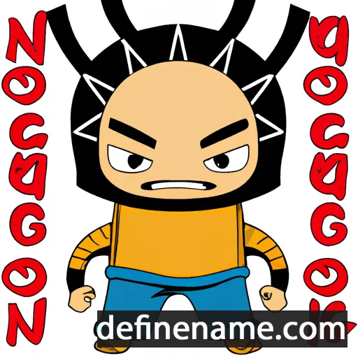 Ningio cartoon