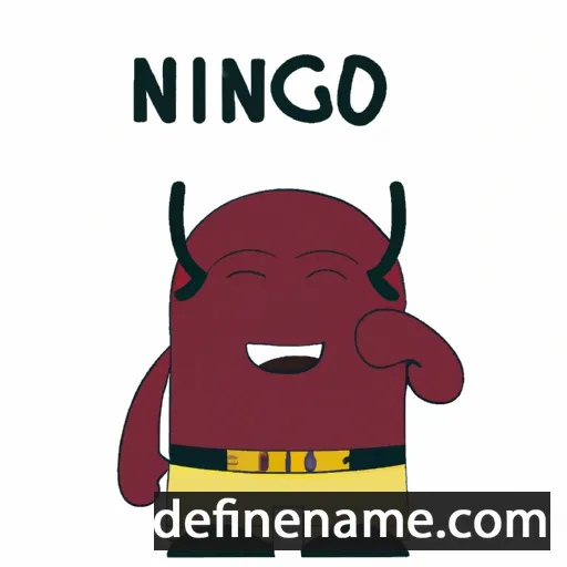 Ningioq cartoon