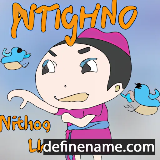 Ningthoubi cartoon