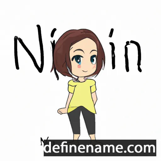 cartoon of the name Nini