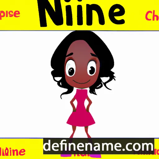 cartoon of the name Niniane