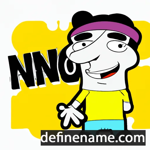 cartoon of the name Ninò