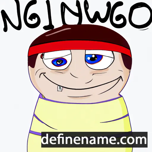 cartoon of the name Ninogniew