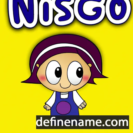 cartoon of the name Ninosca