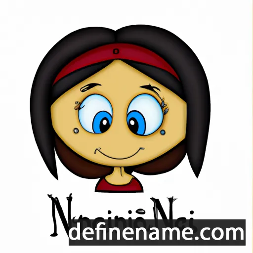 cartoon of the name Ninsi'anna