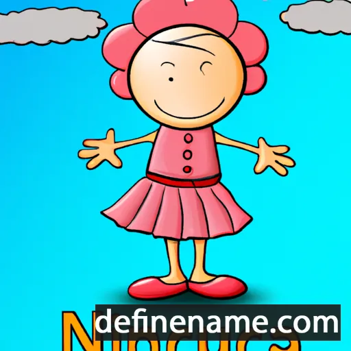 cartoon of the name Ninuccia