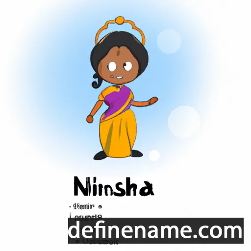 cartoon of the name Ninudishara