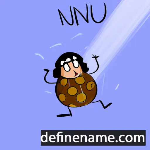 cartoon of the name Ninurta-nadin-shumi