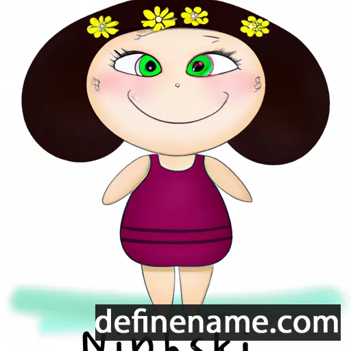 cartoon of the name Ninushka