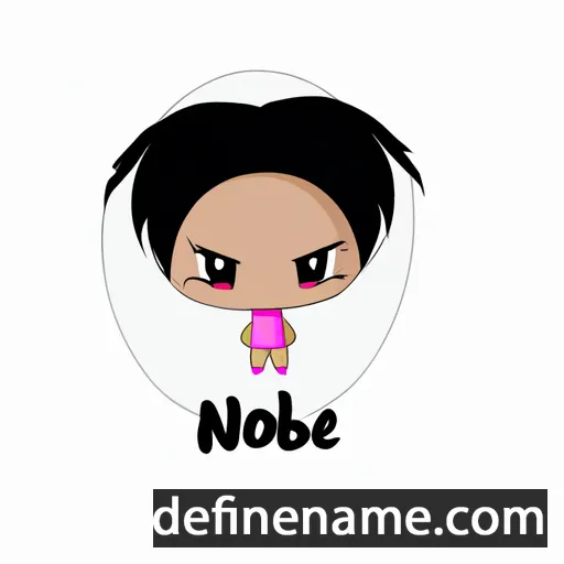 cartoon of the name Niobé