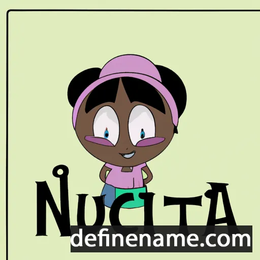 cartoon of the name Niquita