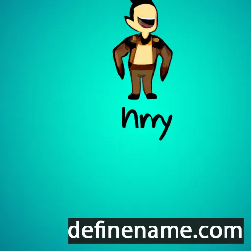 cartoon of the name Nirnay