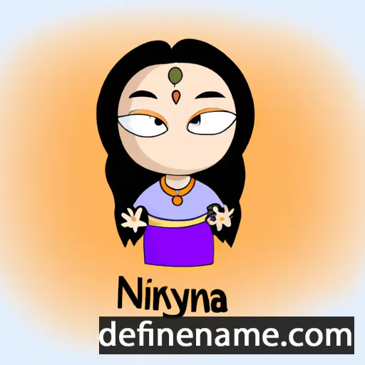 cartoon of the name Nirnaya