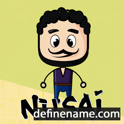 cartoon of the name Nisan