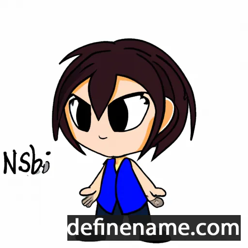 cartoon of the name Nishonbibi