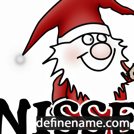 cartoon of the name Nisse