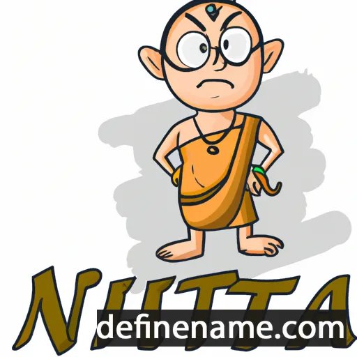 cartoon of the name Nitai