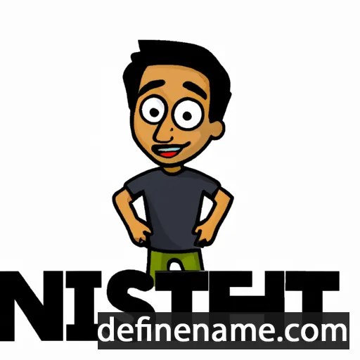 Nitesh cartoon