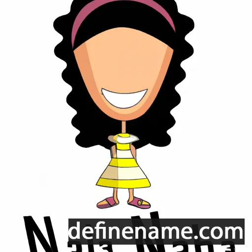 cartoon of the name Nitzana