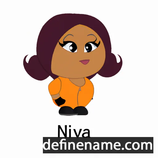 cartoon of the name Niva