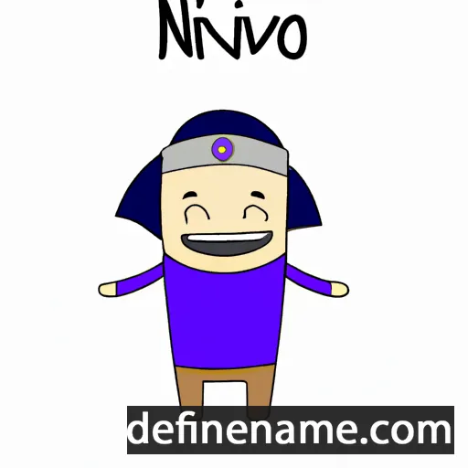 cartoon of the name Niviaq