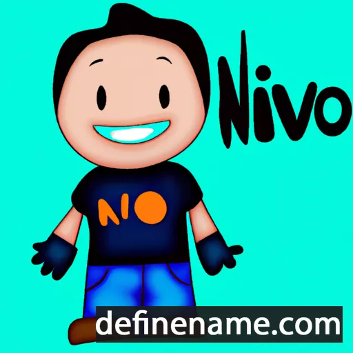 cartoon of the name Nivo